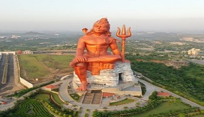 Vishwas Swroop Statue of Belief Nathdwara View